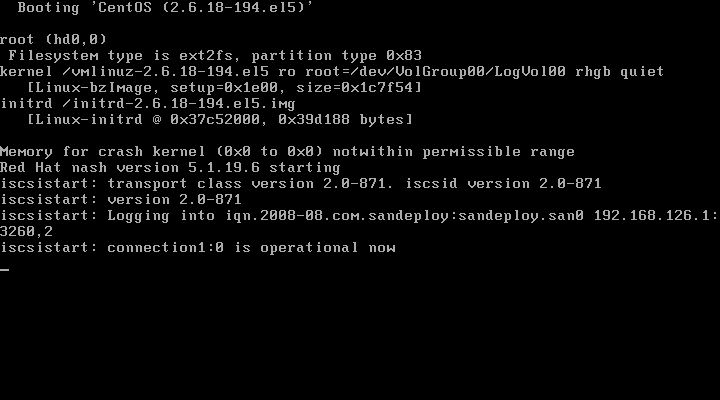 SANDeploy iSCSI SAN iSCSI Boot Target Booting 2