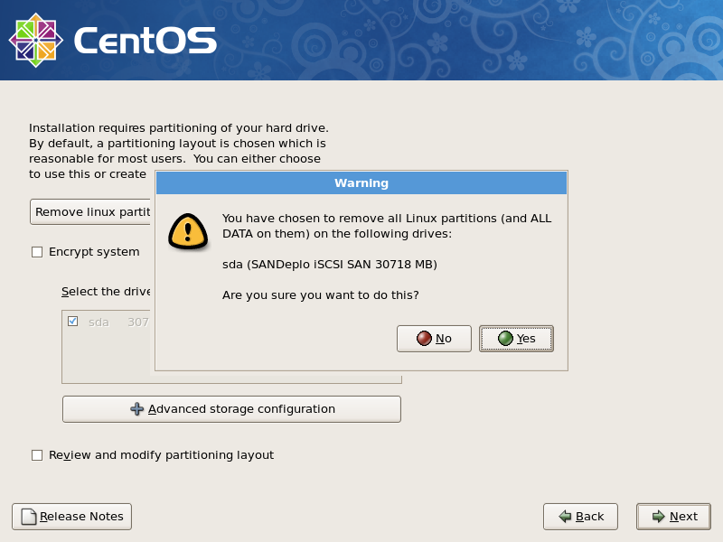 SANDeploy iSCSI SAN Install Linux 9