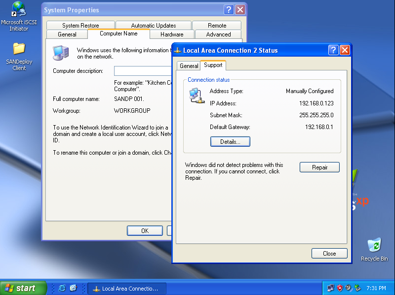 SANDeploy iSCSI SAN iSCSI Boot Target Booting 4