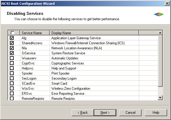 SANDeploy iSCSI SAN iSCSI Boot Target Client Configuration 4