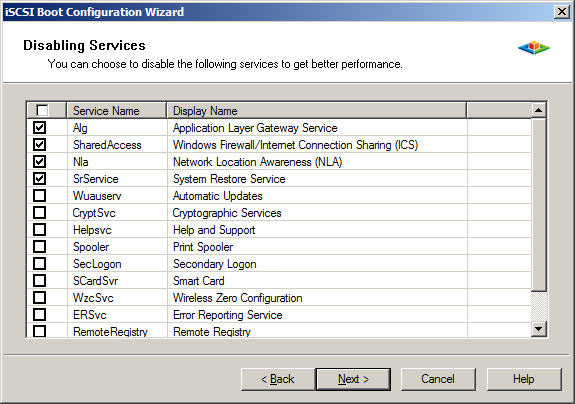 SANDeploy iSCSI SAN iSCSI Boot Target Client Configuration 4