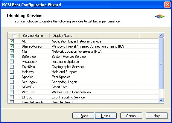 SANDeploy iSCSI SAN iSCSI Boot Target Client Configuration 4