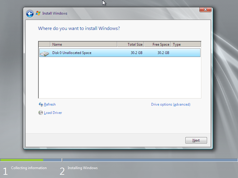 SANDeploy iSCSI SAN Install Windows 2008 5
