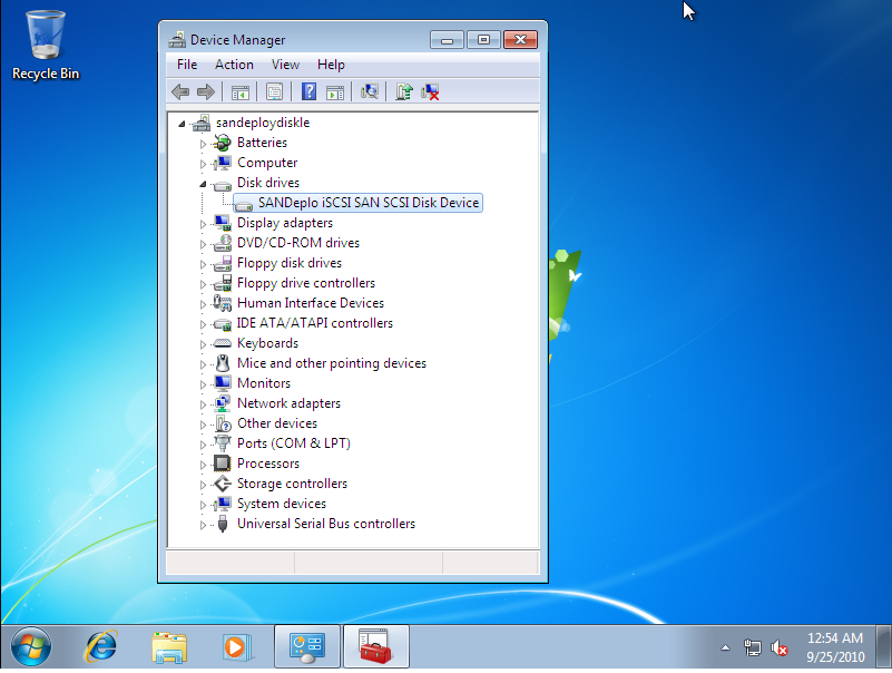SANDeploy iSCSI SAN Install Windows 7 8