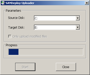 SANDeploy iSCSI SAN iSCSI Boot Target Transfer Windows XP 3