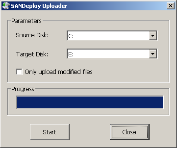 SANDeploy iSCSI SAN iSCSI Boot Target Transfer Windows XP 4